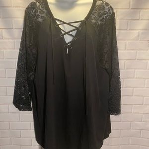Torrid new w/out tags size 3X black top